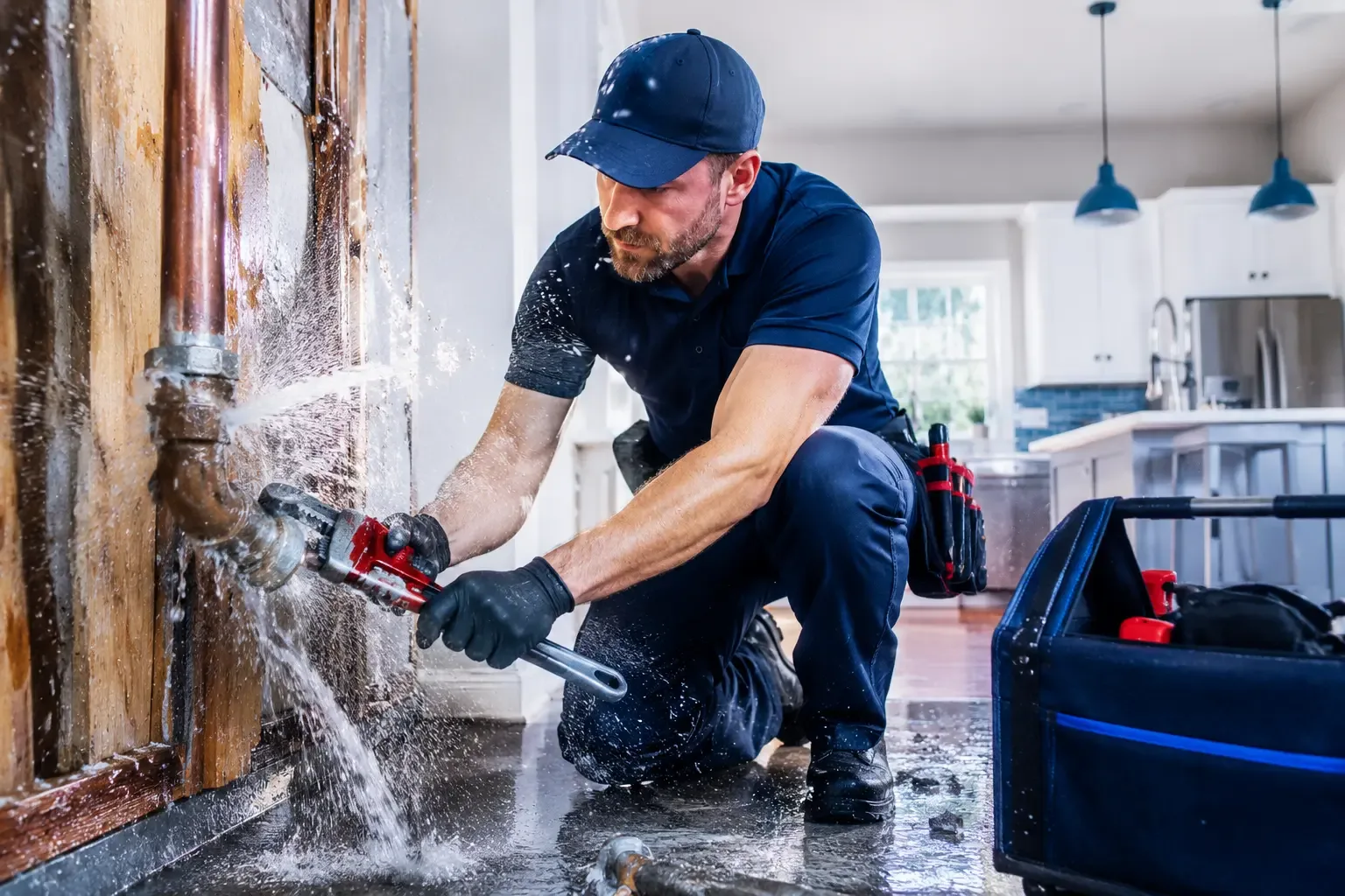Local emergency pipe repair professionals in Pleasantville, IA
